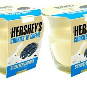 Hershey’s Cookies N Cream Scented Candle 3oz 2 Pack